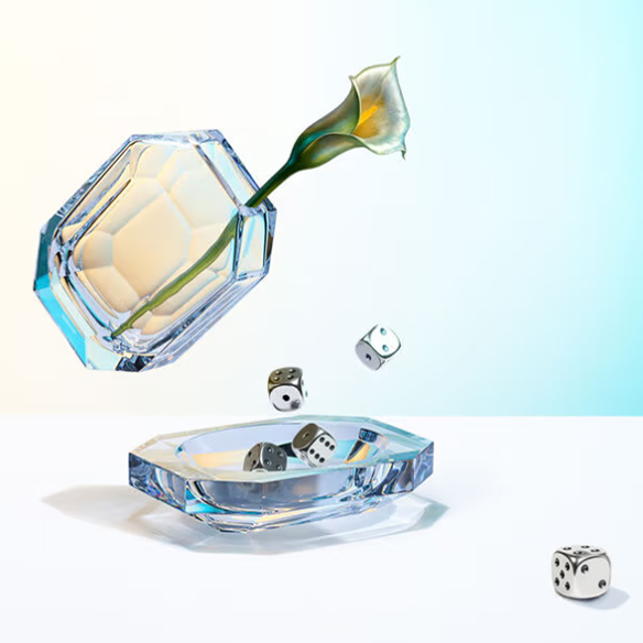 Baccarat Octogone Catchall